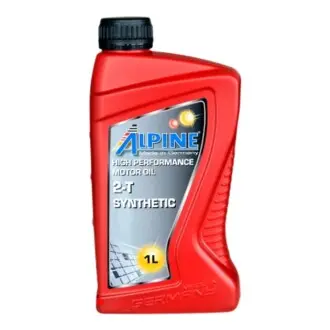 Масло моторное синт. 2T Synthetic, 1л ALPINE 0605-1