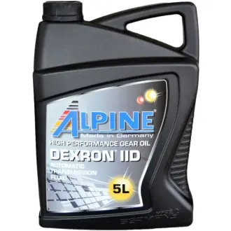 Трансмиссионное масло Dexron II D полусинтетическое 5 л ALPINE 0645-5