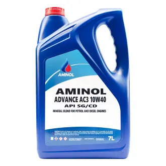 Моторна олива Advance AC3 10W-40 напівсинтетична 7 л AMINOL AM164952