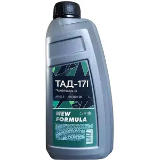 Трансмісійна олива ТАД-17і GL-5 85W-90 мінеральна 1 л NEW FORMULA NF196267