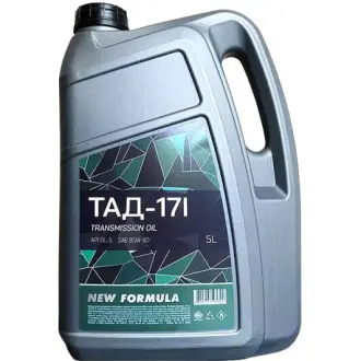 Трансмісійна олива ТАД-17і GL-5 85W-90 мінеральна 5 л NEW FORMULA NF196269