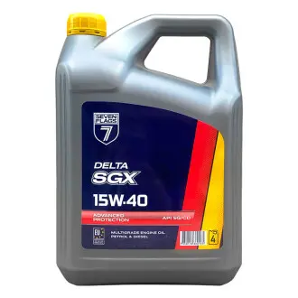 Олива моторна Delta SGX 15W-40 API SG/CD 4л 7FLAGS 7350118360163