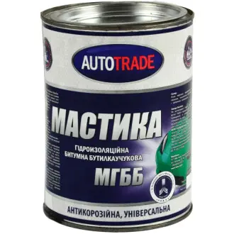 Мастика битумно-бутилкаучуковая (МГББ) (1л/0,9кг) АВТОТРЕЙД 50112