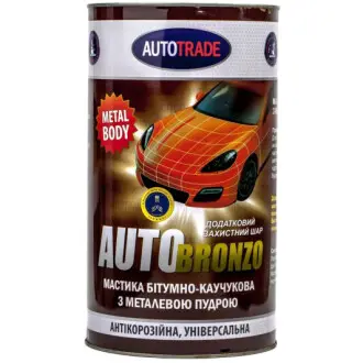 Мастика битумно-каучуковая Бронза (5л/4,5кг) АВТОТРЕЙД 50111