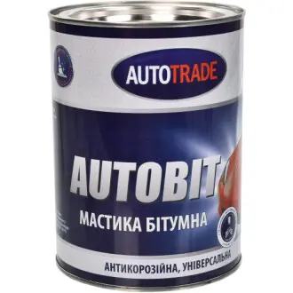 Мастика битумная (1л/0,8кг) АВТОТРЕЙД 22306
