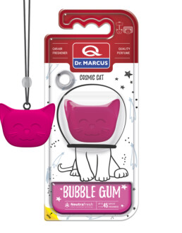 Освіжувач салону сухий Dr.Marcus COSMIC CAT Bubble Gum 25г на повітрообдув Dr.Marcus DR MARCUS 990