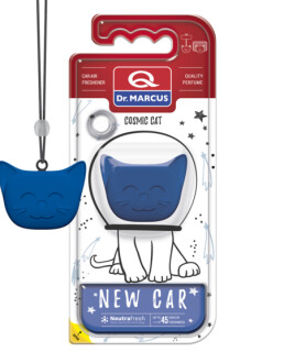 Освіжувач салону сухий Dr.Marcus COSMIC CAT New Car 25г на повітрообдув Dr.Marcus DR MARCUS 948