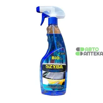 Активна піна для очищення скляних поверхонь SZYBA Glass ТМ, 500 мл, розпилювач, 12 шт/уп BIO LINE 164869