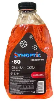 Омыватель стекла зимний концентрат Карамель (-80 С) 1 л SYNOPTIC 4820215595612