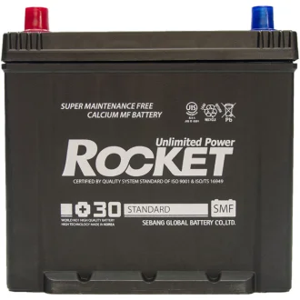 Аккумулятор 6 CT-60-L Standard ROCKET SMF 65D23R