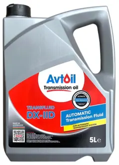 Трансмиссионное масло TRANSFLUID ATF DX-IID 5л AVTOIL AV195702