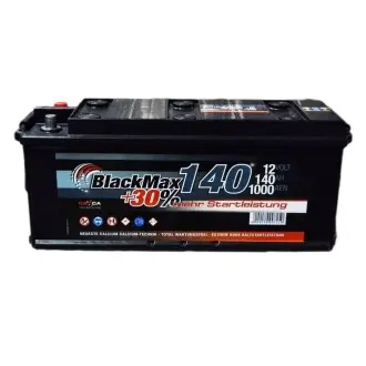Акумулятор Truck 140Ah бокова(+/-) (1000EN) (д513*ш189*в223) BLACKMAX BТ4075