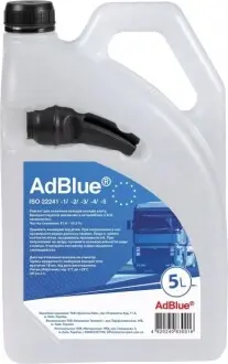 Водний розчин карбаміду (сечовини) AdBlue® Crosschem 5л (виробництво Україна/ Сертифікована VDA) AdBlue® ADBLUE® 4820240830016