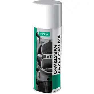 Очисник карбюратора/дроселя (аерозоль) 400ML PITON 000004959