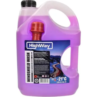 Омыватель стекла Winter Screen Wash зимний -21°C 4 л HIGHWAY 10115