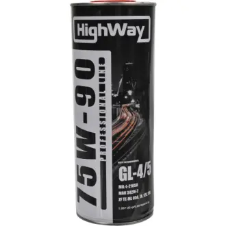 Трансмісійна олива GL-4 / 5 75W-90 1 л HIGHWAY 10059