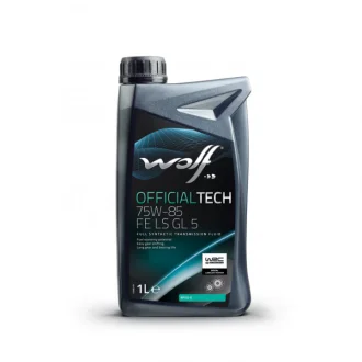 Трансмісійна олива OficcialTech 75W-85 FE LS GL-5 синтетична 1 л WOLF 1053178