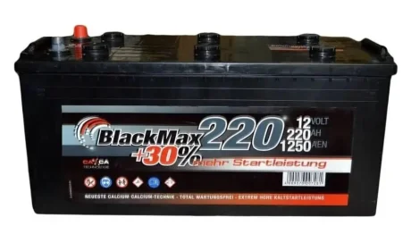 Аккумулятор 220Ah боковая (+/-) 1250EN 518x276x242 мм BLACKMAX BT5079