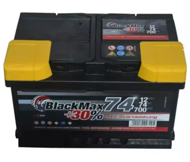 Автомобильный аккумулятор 6СТ-74Ah АзЕ 700A (EN) BLACKMAX B4008