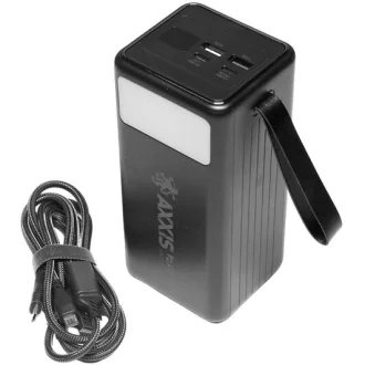 Фото запчастини Повербанк Ultra Fast Charge 50000 mAh 22.5 Вт чорний AXXIS AX-1387-50 Повербанк Ultra Fast Charge 50000 mAh 22.5 Вт чорний AXXIS AX-1387-50