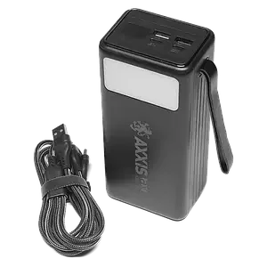 Повербанк 40000mAh, Ultra Fast Charge22.5W 5V3A + кабель зарядки <> AXXIS AX-1387-40