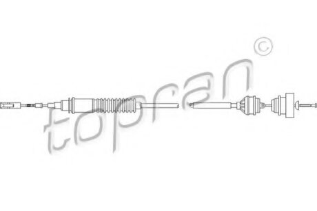 Автозапчастина TOPRAN 722110