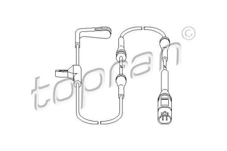 Автозапчастина TOPRAN 501616