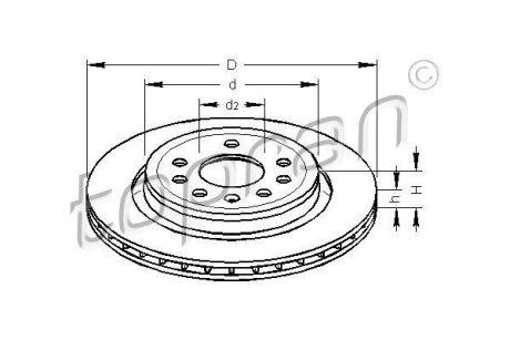 Автозапчастина TOPRAN 206859