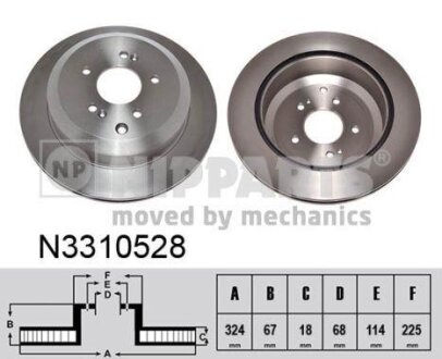 Автозапчастина NIPPARTS N3310528