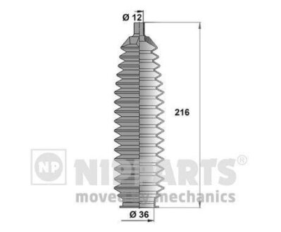 Автозапчастина NIPPARTS N2841024