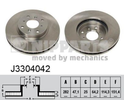 Автозапчастина NIPPARTS J3304042