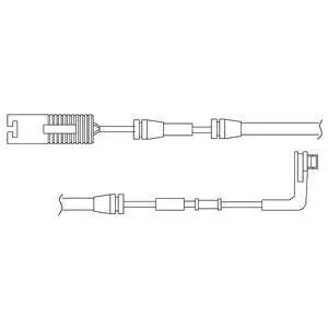 Індикатор зносу 7 (E65, E66, E67), 0 DELPHI LZ0173