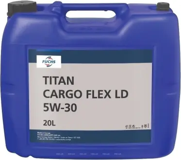 Синтетическое моторное масло TITAN CARGO FLEX LD SAE 5W-30, 20л FUCHS 602103758