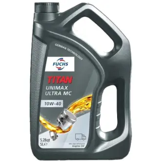 Моторное масло Titan Unimax Ultra MC 10W-40 полусинтетическое 5 л FUCHS 602007513