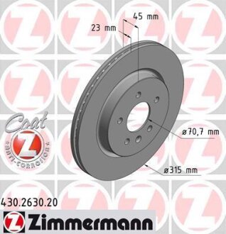 Автозапчастина ZIMMERMANN 430263020