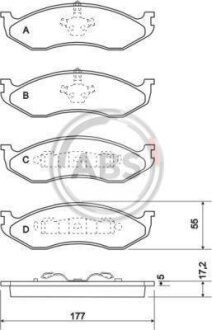 Автозапчастина A.B.S. A.B.S. 38477