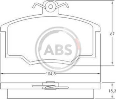 Автозапчастина A.B.S. A.B.S. 36532