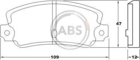 Автозапчастина A.B.S. A.B.S. 36084