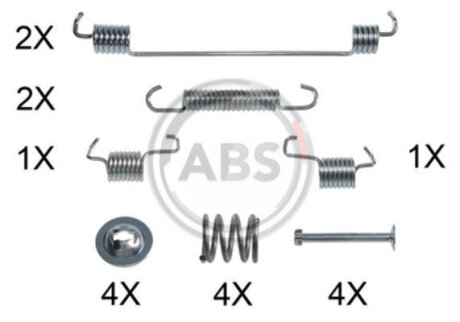 Автозапчастина A.B.S. A.B.S. 0014Q