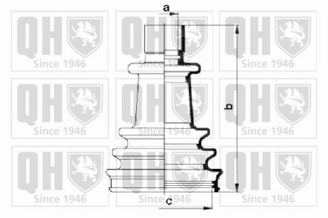 Автозапчастина QH QUINTON HAZELL QJB2536