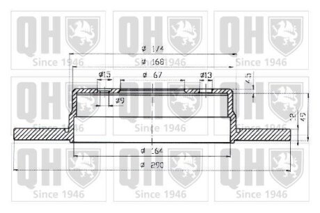 Автозапчастина QH QUINTON HAZELL BDC4795