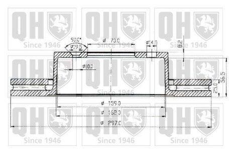 Автозапчастина QH QUINTON HAZELL BDC4804