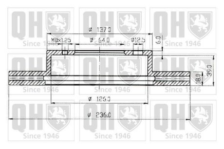 Автозапчастина QH QUINTON HAZELL BDC4805