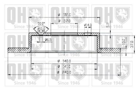 Автозапчастина QH QUINTON HAZELL BDC4815