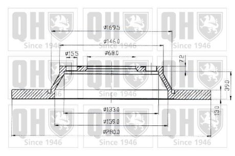 Автозапчастина QH QUINTON HAZELL BDC4578