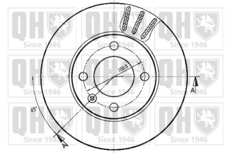 Автозапчастина QH QUINTON HAZELL BDC4548