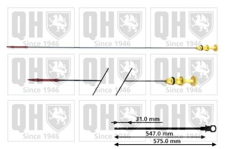 Автозапчастина QH QUINTON HAZELL QOD102