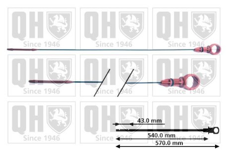 Автозапчастина QH QUINTON HAZELL QOD103