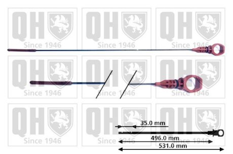 Автозапчастина QH QUINTON HAZELL QOD104