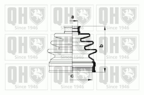 Автозапчастина QH QUINTON HAZELL QJB985